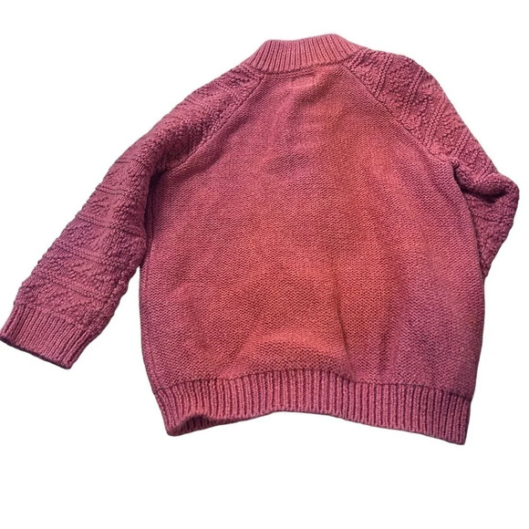 Baby Gap Cotton Full Zip Sweater size 12-18M - Picture 4 of 5